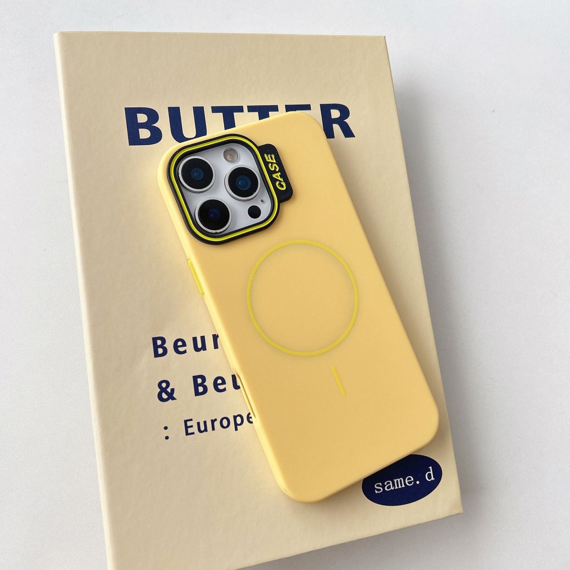 Macron Silicone Magnetic Case for iPhone