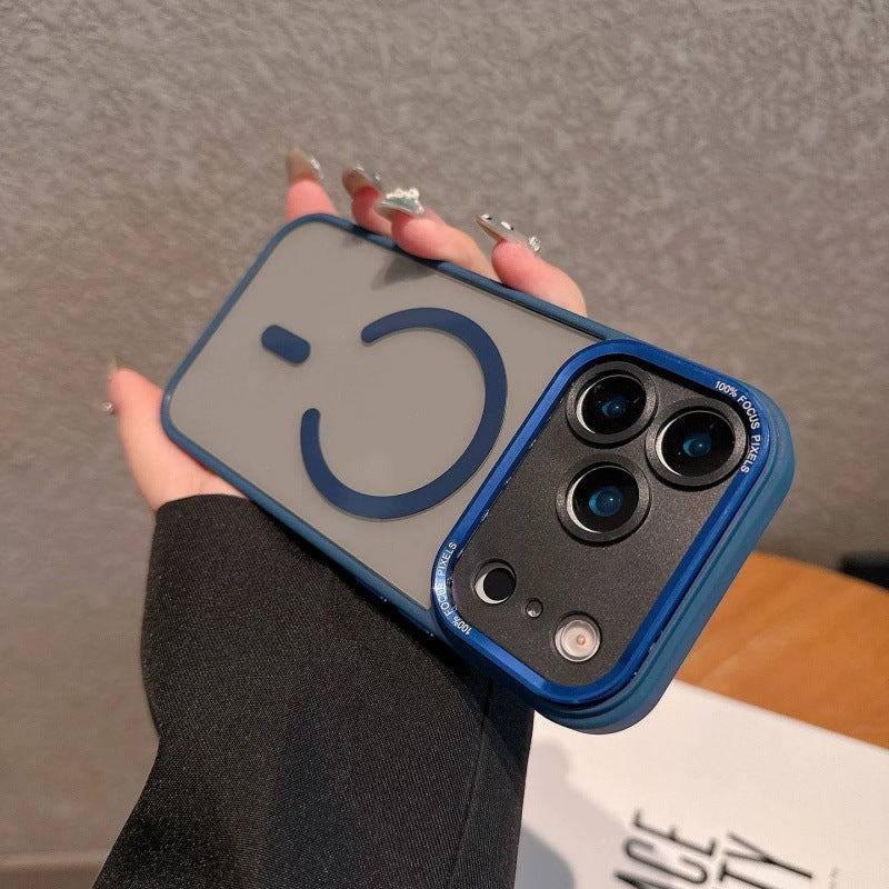 Metal Lens All-inclusive Phone Case for iPhone 17/16/15/14 Series