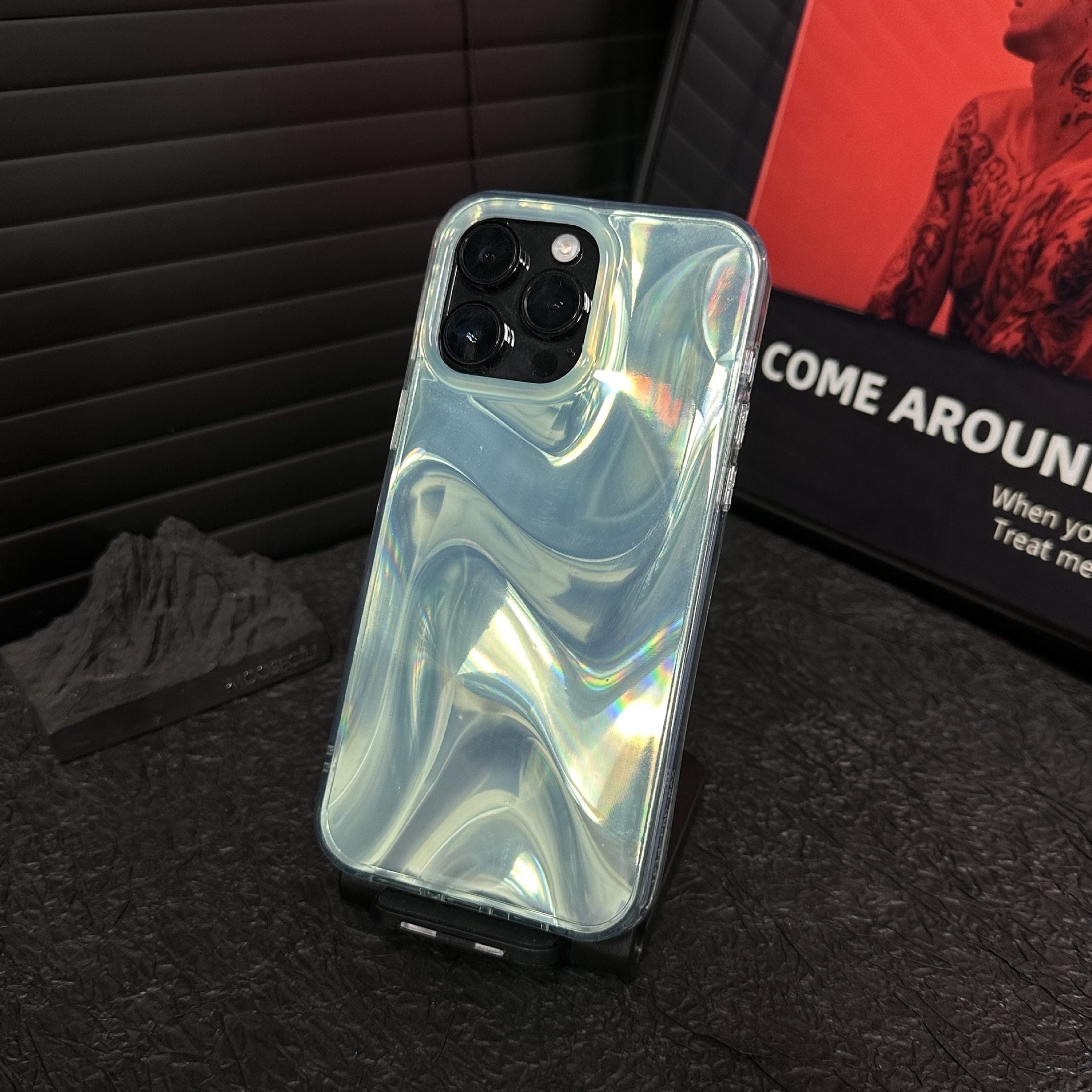 Simple INS Sstyle Electroplating Gradient iPhone Case