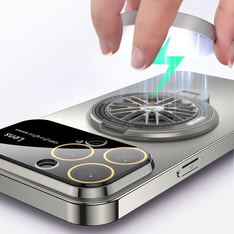 Lens Protection Rotating Gyroscope Phone Case