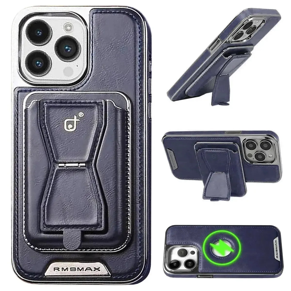 Suitable for iPhone Card Holder Magnetic Business Leather Mobile Phone Case