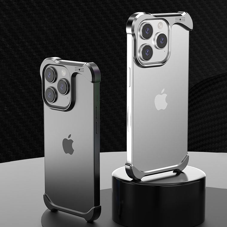 Metal Shaped Aromatherapy Phone Case Designed For iPhone