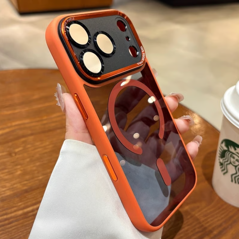 Metal Lens All-inclusive Phone Case for iPhone 17/16/15/14 Series