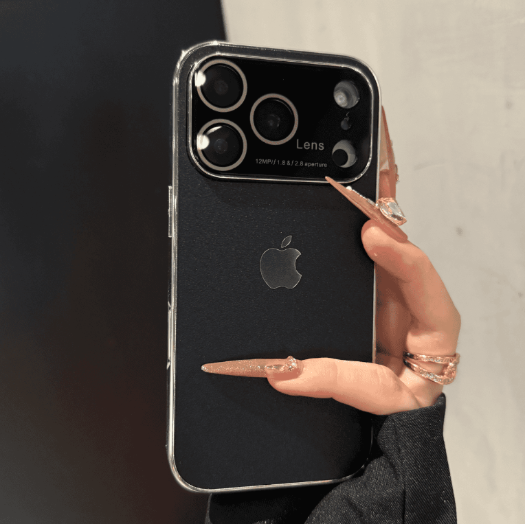 Aurora Laser Square Phone Case for iPhone Series