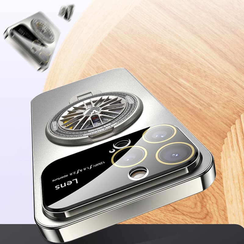 Lens Protection Rotating Gyroscope Phone Case