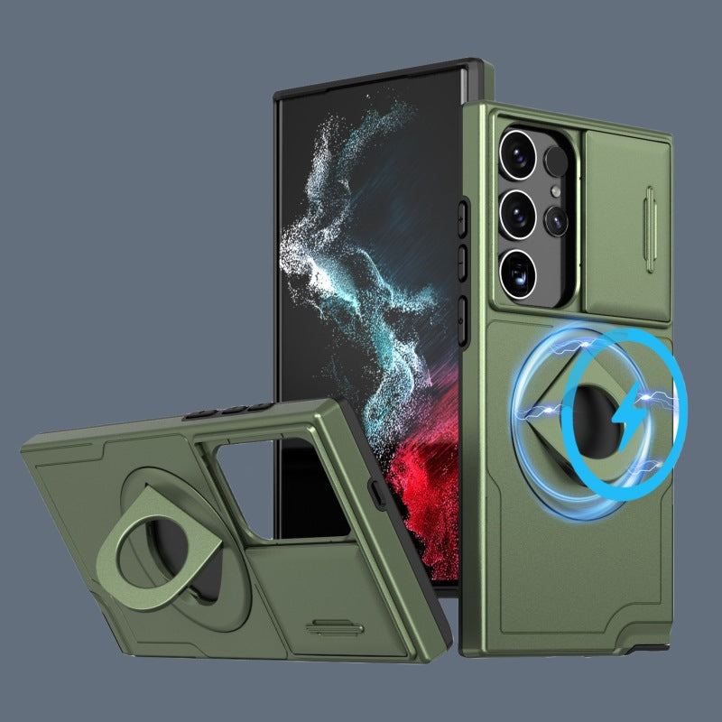 Samsung Military Grade Shockproof Case with Ring Kickstand
